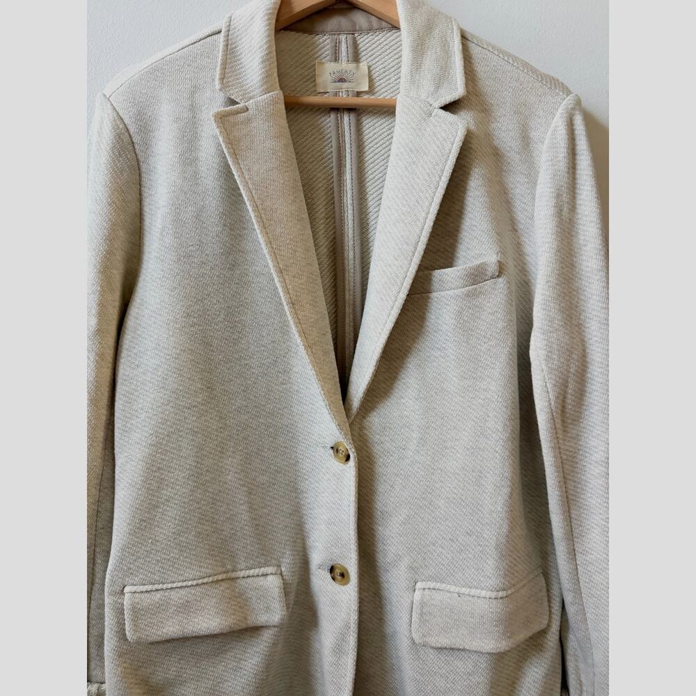 Faherty Inlet Knit blazer women's size M - Picture 7 of 12